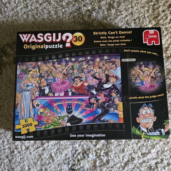 WASGIJ ORIGINAL 30 STRICTLY CANT DANCE 1000 PIECE JIGSAW PUZZLE- COMPLETE - Picture 1 of 3